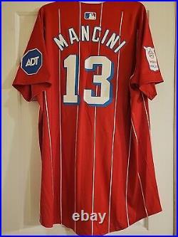 Authentic Nike 2024 Miami Marlins City Trey Mancini Team Issued Game Jersey 48