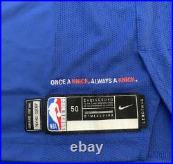 Authentic Nike RJ Barrett New York Knicks Player Game Worn Issued NBA Jersey