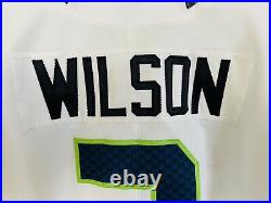 Authentic Russell Wilson Seattle Seahawks Nike 44 Jersey GAME TEAM ISSUED 2019