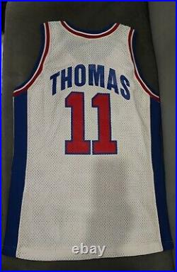 Authentic Vintage Champion Pistons Isiah Thomas Jersey 40 game issued