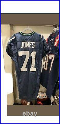 Authentic Walter Jones Seattle Seahawks Jersey 48 Game Cut L5 Team Issued 2007