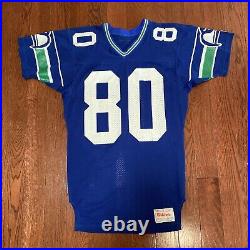 Authentic Wilson Seattle Seahawks Steve Largent Pro Cut Game Issued Worn Jersey
