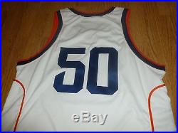 Authentic issued syracuse orange basketball jersey ncaa nike 48 game used worn