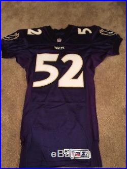 Autographed Ray Lewis Ravens Game Issued Rare Jersey 1997 Signed Starter HOF
