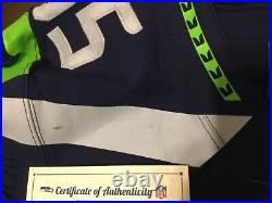 Awesome Ben Burr Kirven Home Game Used Issued Jersey Seattle Seahawks withCOA