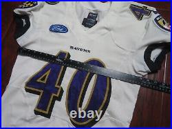 Baltmore Ravens Nike Team Issued Practice Jersey Size 40 2013 Used Authentic #40