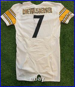 Ben Roethlisberger Pittsburgh Steelers 2014 Game Issued Jersey Mears LOA