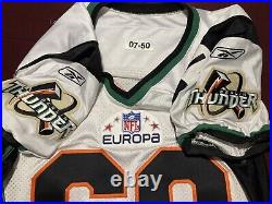 Berlin Thunder NFL Europe Game Used Issued Reebok Jersey Patch #68 Meadow