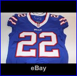 Bills 2016 Reggie Bush Game Issued And Signed Jersey (october 16 2016) Rare