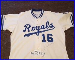 Bo Jackson Authentic Game Jersey Kansas City Royals Team Issued
