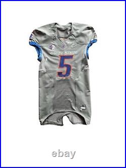 Boise State broncos team issued, game used NCAA football jersey