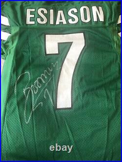Boomer Esiason Game Issued Autographed 1993 New York Jets Home Jersey COA