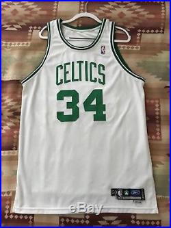 Boston Celtics 2005-06 Paul Pierce Game Issued Pro Cut Jersey Allen Authentic