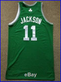 Boston Celtics Game Worn/Used Team Issued Jersey. #11 Luke Jackson