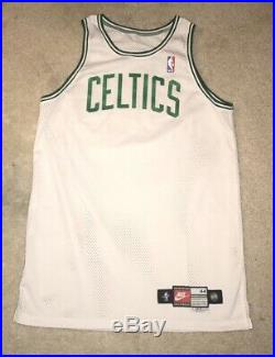 Boston Celtics Nike 1997-98 Blank Pro Cut Authentic Game Issued Jersey 44 Large