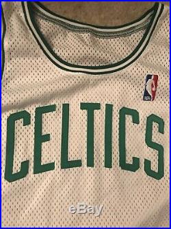 Boston Celtics Nike 1997-98 Blank Pro Cut Authentic Game Issued Jersey 44 Large