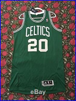 Boston Celtics Ray Allen Authentic Pro Cut Game Issued Jersey Rev30 Kyrie Irving