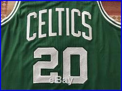 Boston Celtics Ray Allen Pro Cut Team Issued Authentic Game Jersey Rev30 Irving