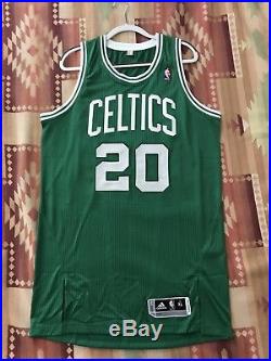 Boston Celtics Ray Allen Pro Cut Team Issued Game Jersey Authentic Rev30 Irving