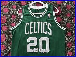Boston Celtics Ray Allen Team Issued 2011 Pro Cut Game Jersey Rev30 XL Authentic