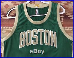 Boston Celtics St Patricks Day Pro Cut Issued Authentic Blank Game Jersey L+2