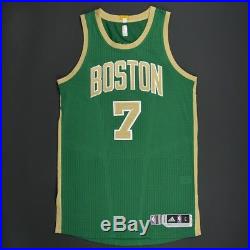 Boston Celtics St Patricks Day Pro Cut Issued Authentic Blank Game Jersey L+2
