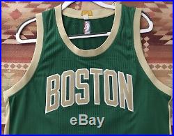 Boston Celtics St Patricks Day Pro Cut Issued Authentic Blank Game Rev30 Jersey