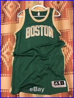 Boston Celtics St Patricks Day Pro Cut Team Issued Authentic Blank Game Jersey