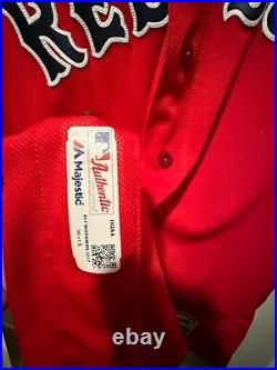 Boston Red Sox Team Issued Jersey (MLB)- Brandon Workman