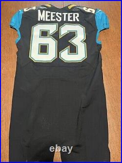 Brad Meester 2013 Game issued Jacksonville Jaguar Jersey