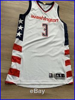 Bradley Beal Washington Wizards game worn/used/issued jersey