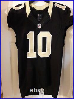 Brandin Cooks 2016 New Orleans Saints Game Issued Used Jersey Sz 44 Texans