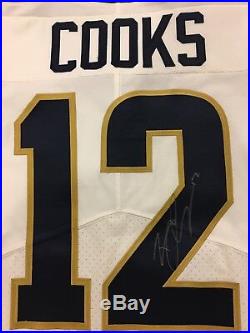 Brandin Cooks 2017 Los Angeles Rams Game ISSUED Jersey Autographed/signed NFL
