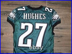 Brandon Hughes Philadelphia Eagles NFL Jersey Game Issue Football Jersey Reebok