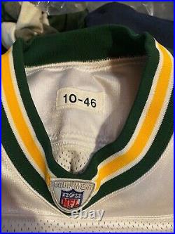Brandon Jackson Green Bay Packers Game Issued away Jersey from 2010 XLV season