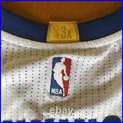 Brandon Jennings Detroit Pistons Team Game Issued Adidas Rev30 Jersey Large NBA