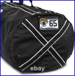 Brandon Linder Jaguars Player-Issued #65 Black Equipment Bag 2018 NFL Season