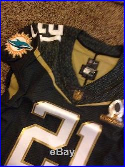 Brent Grimes 21, NIKE, 2016 PRO BOWL, Game Issued, Miami Dolphins Jersey