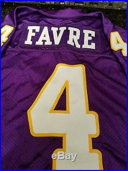 Bret Favre Vikings Jersey Authentic Procut Game Team Issue HOF