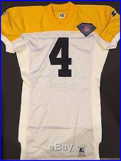 Brett Favre 1994 Green Bay PACKERS Throwback Away Game Issued Jersey