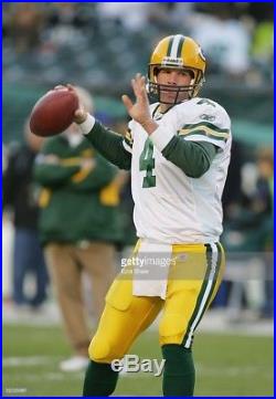 Brett Favre Green Bay Packers Away Game Issued Reebok Jersey from 2004 Season