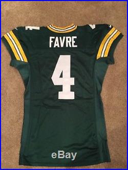 Brett Favre Nike Packers Game Issued Football Jersey authentic