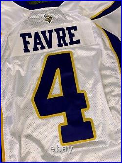 Brett Favre Team Issued Minnesota Vikings NFL Football 2009 Game Jersey Reebok