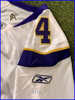 Brett Favre Team Issued Minnesota Vikings NFL Football 2009 Game Jersey Reebok