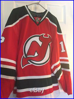 Brian Rolston New Jersey Devils 2009-10 Retro Night Game Issued Jersey