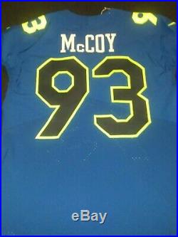 Bucs Gerald McCoy Game used Game worn Game issued Probowl Jersey with NFL COA