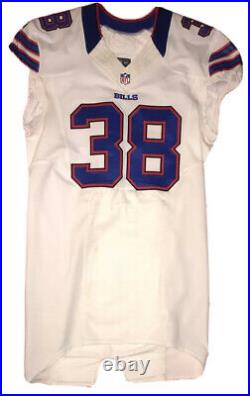 Buffalo Bills Corey McIntyre Game Issued Worn Nike Jersey PSA/DNA Size 46 2012