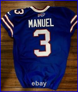 Buffalo Bills Ej Manuel Team Game Issued Jersey