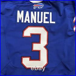 Buffalo Bills Game Worn Team Issued Jersey Lot Of 2 EJ Manuel Scott Mayle