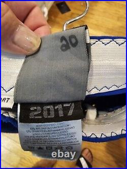 Buffalo Bills Nike 2017 NFL Team Issued Game Used Football Pants 36 Short #20